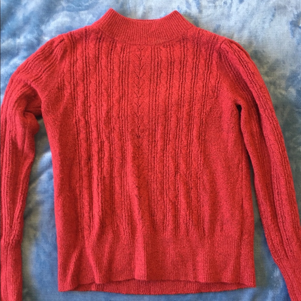 Lucky Brand small red sweater